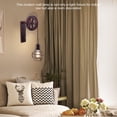 thumbnail image 3 of Lámpara de pared con polea de hierro industrial para iluminación estética de pasillos con encanto rústico, 3 of 8