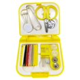 thumbnail image 2 of Needlework Sewing Household Stitching Buttons Box Portable Carrying Travel Needles Emergency Needle-threading Device Reusable Yellow, 2 of 8