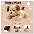 thumbnail image 2 of Almohada NuomiYue de peluche para perros, 30 cm, color marrón, 2 of 6
