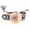 thumbnail image 2 of Reloj de pulsera Jinwen dorado trenzado estilo Ginebra, 2 of 8