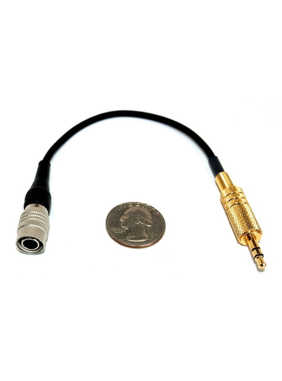 SP-HRS-MINI-1 - Cable to connect the ouput of a portable player with 3.5mm (1/8") plug to the input of an Audio Technica Unipack transmitter