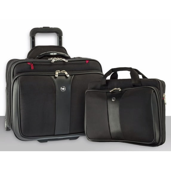 Wenger Patriot 17-Inch Roller 2-Piece Business Travel Set