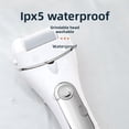 thumbnail image 3 of Rechargeable Electric Callus Remover with LCD Display - Professional Foot File for Dead Skin, Cracked Heels & Hard Calluses, Cordless Pedicure Tool with 2 Speeds & 3 Roller Heads for Home Foot Care, 3 of 10