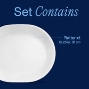 Corelle Winter Frost White 12.25 Serving Platter