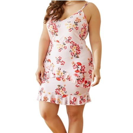 

GuessLookry 2023 Sexy Lingerie Women s Plus Size New Printed Warm Home Nightdress Pajamas Holiday or Birthday Gifts