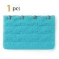 thumbnail image 2 of INSPIRE CHIC Ladies 3 X 4 Hooks Bra Extender Extension Strap Bra Band Multi Color One Size Sky Blue, 2 of 5