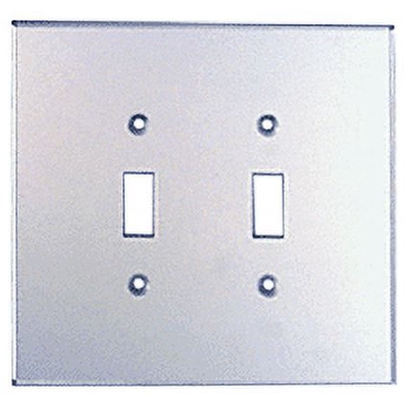 CRL PMP201 Clear Double Toggle Acrylic Mirror Plate