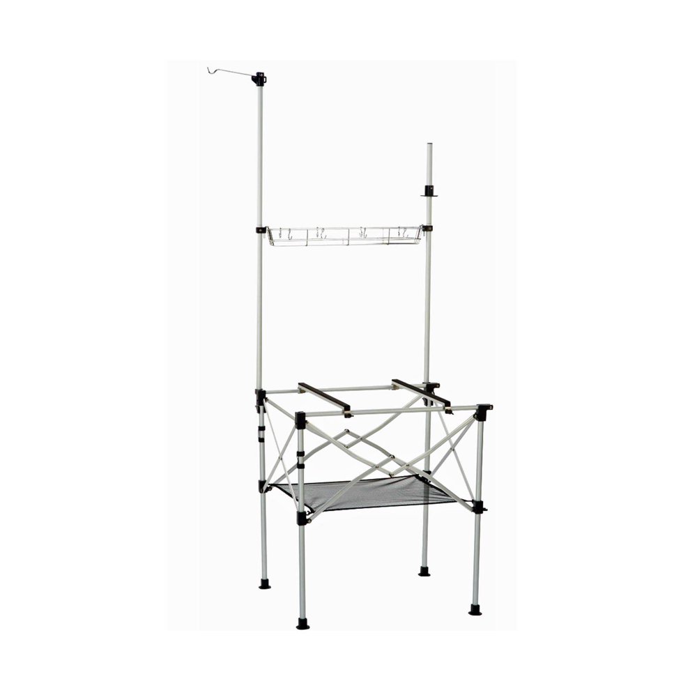 Coleman Deluxe Aluminum Adjustable Height Grill Stand