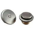 thumbnail image 2 of Keeney 62671DSBN Foot Lok Bathtub Drain Trim Kit, Brushed Nickel, 2 of 10