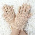 thumbnail image 4 of Par de Guantes Dedo Completo Allegra K Beige Talla única, 4 of 5