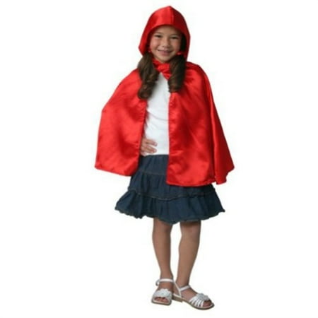 girls red riding hood dressup halloween costume little cape cloak