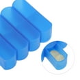 thumbnail image 3 of Unique Bargains 1 Pc Pill Case 4 Grid Push-Pull Pill Box Blue, 3 of 6