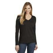 District DT6201 Women’s Very Important Tee Long Sleeve V-Neck Shirt