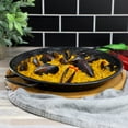 thumbnail image 5 of Oster Castillo 11 Inch Enameled Steel Paella Pan in Speckled Black, 5 of 5