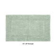 thumbnail image 2 of Better Trends 24" x 40" Premium Bathroom Rug Mat, 100% Cotton, Extra Soft Tufted Door Mat, Water Absorbent & Reversible Bath Mat (Dark Sage) Lux Collection, 2 of 6