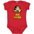 thumbnail image 3 of Inktastic Big Sister Superhero Girls Baby Bodysuit, 3 of 5