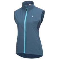 Little Donkey Andy Women's Cycling Vest Reflective Bike Vest, Wind Vest Lightweight Breathable UPF 50 for Golf Running Size XL