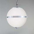 thumbnail image 2 of Justice Design Group Fsn-8040-Opal Imperial 3 Light 17" Wide Pendant - - Chrome, 2 of 2