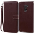 thumbnail image 1 of For Xiaomi Pocophone F1 Case Shockproof Wallet Flip Case For Poco F1 Cover Xiaomi Mi Poco Phone F1 Poko F1 PocoF1 Phone Cases Coffee-Strap Pocophone F1-Poco F1, 1 of 6