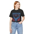 thumbnail image 5 of Unisex Freedom US Flag and Eagle 4th July Cotton Shirt, 5 of 10