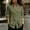 #0414-Army Green, variant on TaTaai Women‘s Mandarin Collar V-Neck Long Sleeve Button Down Linen Blouse Casual Loose Top for Spring Summer Daily