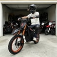 thumbnail image 6 of SYX MOTO ARC Peak 3000W 48V/20.4AH Electric Off-Road Bike for Teens & Adults, Black/Orange, 6 of 9