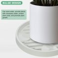 thumbnail image 4 of Shiliu-Support de Plante avec Roues, Pot de Fleur Rond de 8,7 Pouces avec Roulettes Cachées pour Intérieur/extérieur, Chariot de Plante à Palette 360° [88lbs, Beige], 4 of 4