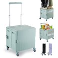 thumbnail image 1 of Carrito Utilitario Plegable SUBICOO Caja Portátil con Ruedas Verde, 1 of 9
