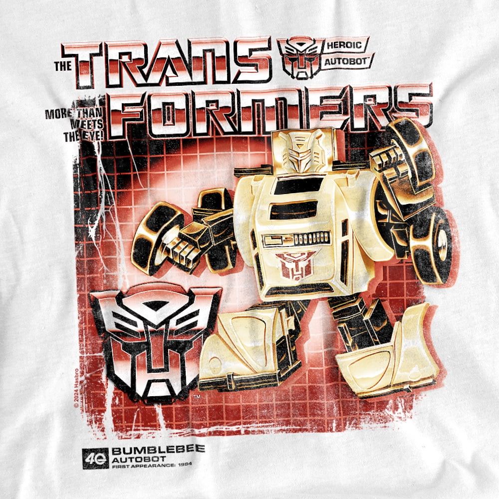 Transformers 40Th Anniversary T-Shirt Bumblebee Box Unisex Graphic Tee for Men & Women