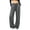 Dark Gray, variant on Women's Wide Leg Sweatpants High Elastic Waisted Loose Pants Drawstring Fleece Lined Sweat Pants with Pockets Navy M