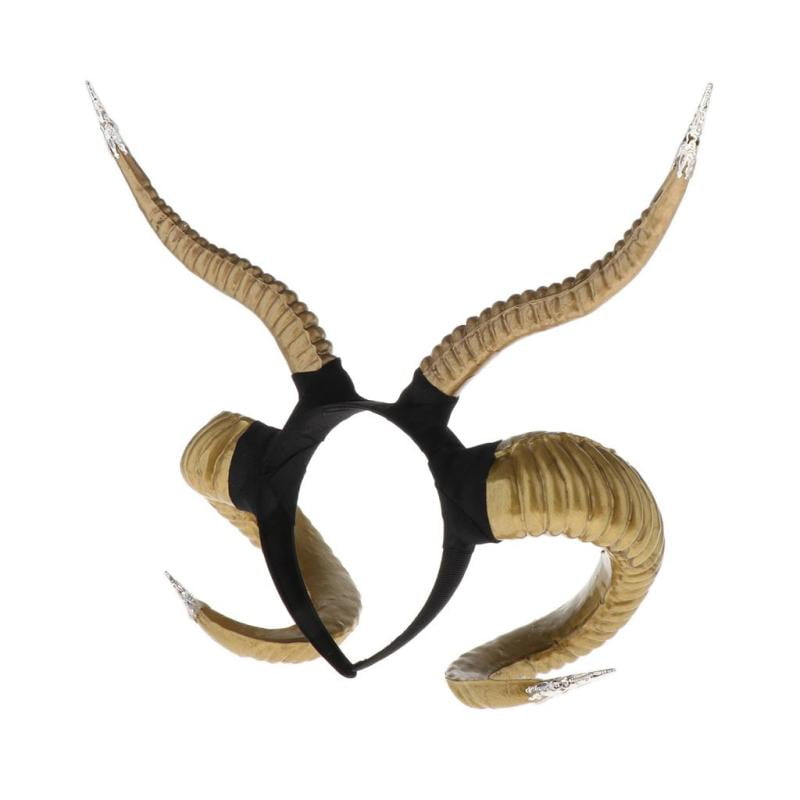 Creative Simulated Goat Horn Goat Headband Headband Party Costume