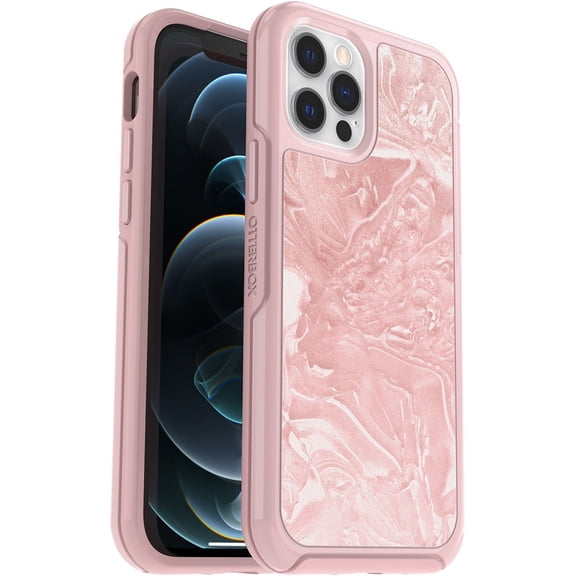 OtterBox SYMMETRY SERIES Case for iPhone 12 / iPhone 12 Pro - Shell Shocked Pink
