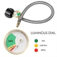 thumbnail image 4 of Regulador de Propano para Vehículos Recreativos con Manguera, Regulador de Gas Propano LP de Cambio Automático de 2 Tanques de Alta Resistencia con Manómetro, 4 of 6