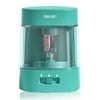 Deli Electric Pencil Sharpener Automatic Sharpener Pencil Sharpening Machine, Battery Operated, Green