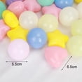 thumbnail image 2 of HEVIRGO 100Pcs Toddlers Pit Ball Ocean Ball with Mesh Pocket, Thickened Crush-proof Macaron Color Ball Pit Balls Toys, 2 of 14