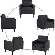 Accent Arm Chair Single Sofa Bedroom Chair Reading Chairs for Adults Suitable for Small Spaces
