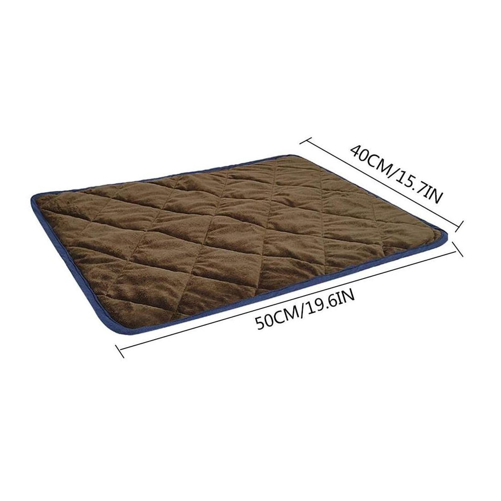 REZUOFI 4 Pcs Heated Pet Bed Self-Warming Pad for Dogs & Cats, Indoor Outdoor Thermal Mat, Waterproof Washable Cozy Warmth