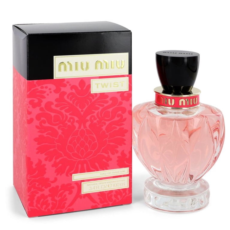 Miu Miu Twist Eau De Parfum Spray for Women, 100ml/3.4oz, Floral