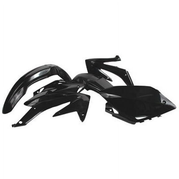 Acerbis Replica Plastic Kit Black for Honda CRF450R 2005-2006
