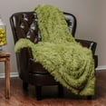thumbnail image 6 of Chanasya Super Soft Shaggy Longfur Throw Blanket | Snuggly Fuzzy Faux Fur Lightweight Warm Elegant Cozy Plush Sherpa Fleece Microfiber Blanket | For Couch Bed Chair Photo Props - 50 "x 65" - Pink, 6 of 7