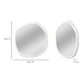 thumbnail image 3 of HomeStock Rustic Renaissance Mirror Large White, Modern Mirror, Wall Mirror, Decorative Mirror, Full-Length Mirror, Frameless Mirror, Vintage Mirror, Round Mirror, Rectangular Mirror, Gold Mirror, 3 of 5