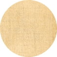 thumbnail image 1 of Ahgly Company Indoor Round Solid Brown Modern Area Rugs, 5' Round, 1 of 4