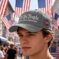 thumbnail image 5 of Lksixu 250 Anniversary USA Hat, 1776-2026 Year "We The People" Patriotic Baseball Cap, Adjustable Retro Washed Commemorative United States Trucker Hats America 250th Anniversary Hat for Men Women, 5 of 5