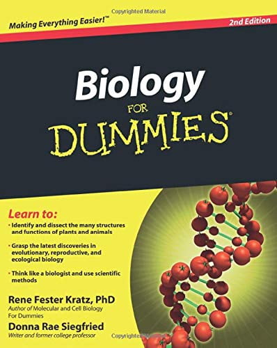 Pre-Owned Biology for Dummies (Paperback) 0470598751 9780470598757