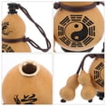 thumbnail image 4 of 1 Juego de botella de agua portátil de calabaza de vino natural, estilo chino, con tapa, para viajes y acampadas, 4 of 7