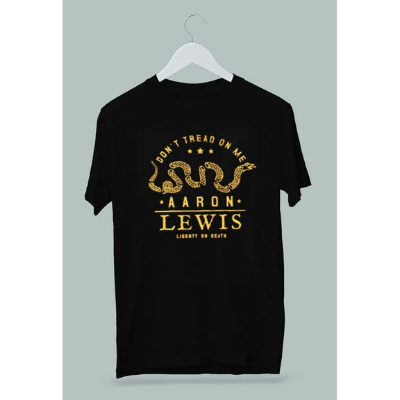 Aaron Lewis Collection Gift For Fans to 5XL Black T-shirt BF212