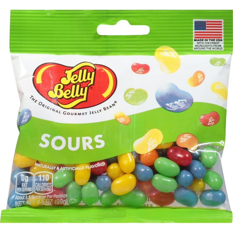 Jelly Belly Jelly Beans 3.5oz Sours Walmart