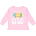 thumbnail image 3 of Inktastic Egg Hunt Squad with Easter Eggs Boys or Girls Long Sleeve Toddler T-Shirt, 3 of 5