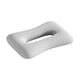 thumbnail image 1 of Almohada ergonómica para perforar orejas, decoración con orificio para la oreja, almohada portátil para protección auditiva Gris, 1 of 9