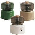 thumbnail image 3 of CURYMAY 2026 New Home Decor Food Processors Chopper with Meat Grinder&Veggie Chopper Mini Food Processor with Powerful Copper Motor Garlic Chopper Meat Grinder,White,One Size, 3 of 6